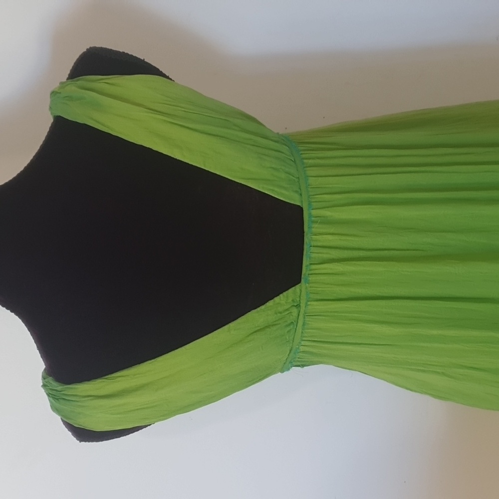 Pierucci Size XS (approx 8) 90s Style 100% Silk Dress - Picture 6 of 8